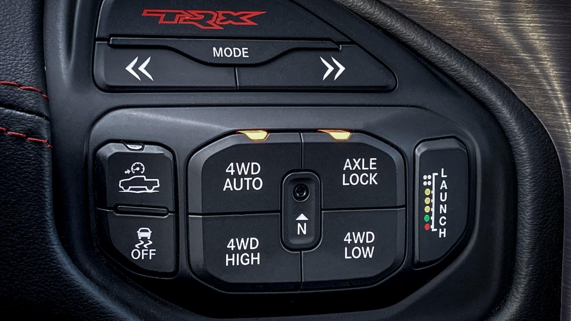 CÁC CHẾ ĐỘ LÁI CỦA RAM TRX