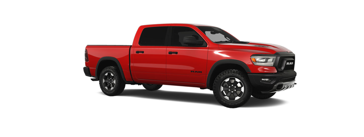 Jeep RAM 1500 Rebel - Red