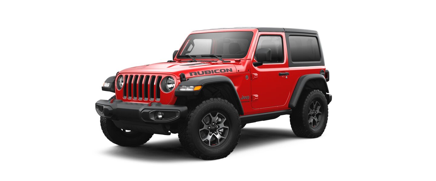 Jeep Wrangler Rubicon - Red